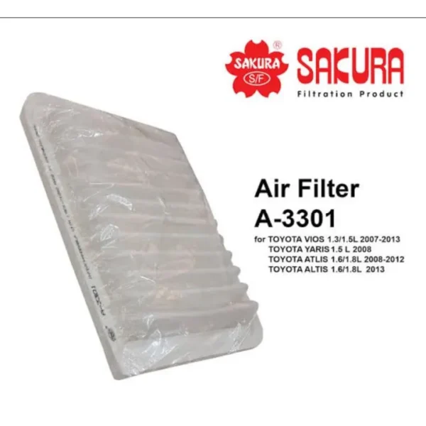 Sakura Air Filter A-3301 For Toyota