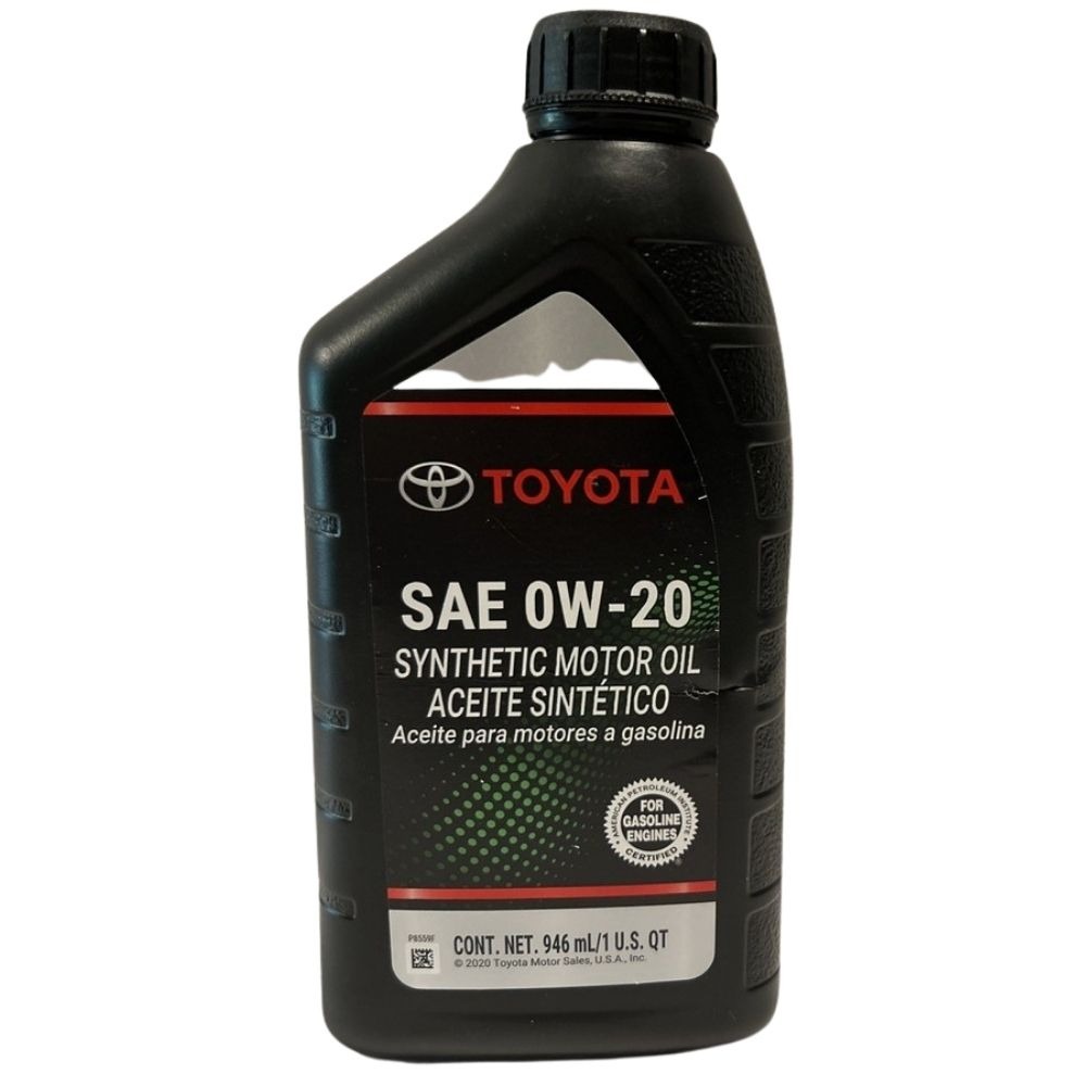 Toyota OEM 0W-20 Full Synthetic 946ML Toyota OEM 0W-20 Full Synthetic 946ML - Image 1