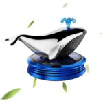 Whale Car Dashboard Aromatherapy Showpiece – Fun & Playing | Solar-Powered