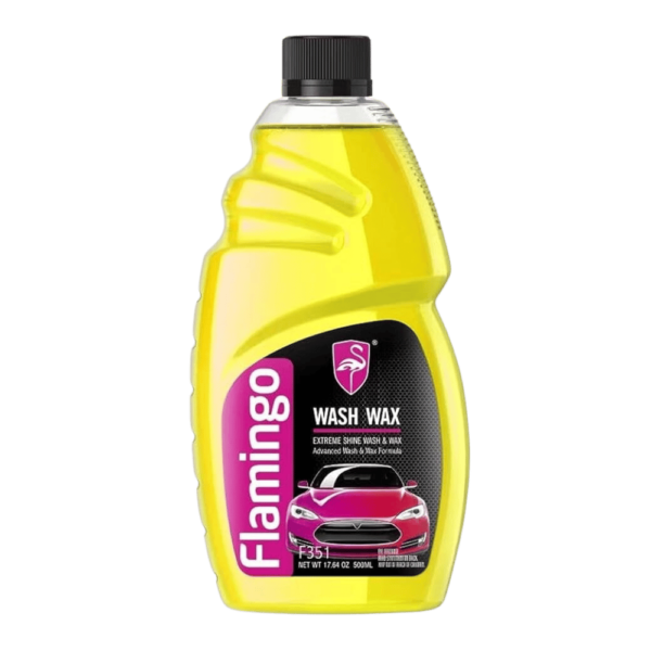 Flamingo Car Wash Wax Shampoo 500ML