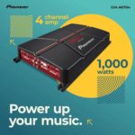 Pioneer GM-A6704 4-channel Car Audio Amplifier (1000W)