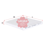 Sakura Cabin Filter CA-3301 for Toyota
