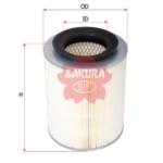 Sakura Air Filter A-1039