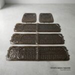 Heavy Duty PVC Floor Mats for Toyota Noah / Esquire – Honeycomb Design | 5PC Set