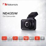 Nakamichi ND435W Dash Camera with 4K Front, 1080P Rear, Parking Monitor & 3-Inch Display