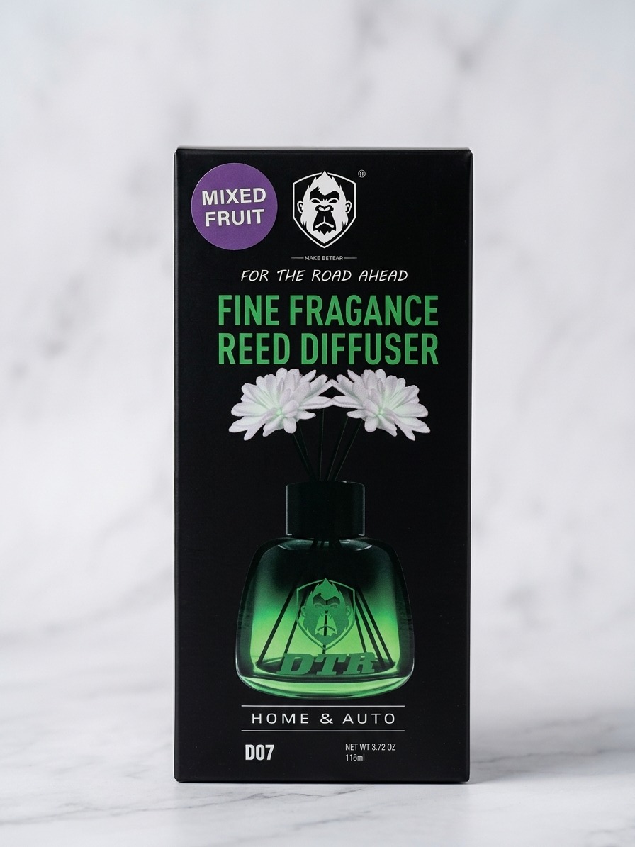 DTR Fine Fragrance Reed Diffuser – Mixed Fruit 110ml DTR Fine Fragrance Reed Diffuser – Mixed Fruit 110ml - Image 1